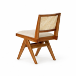 sheesham wood dining chair v shaped legs jodhpur manufactured rustic woods