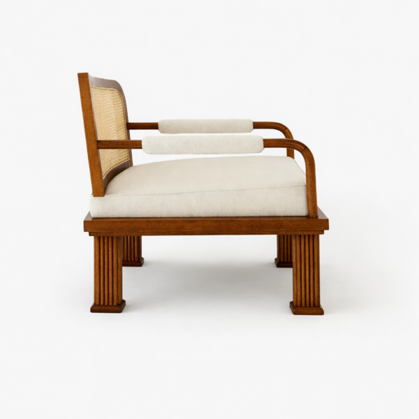 Solid Wood Lounge Chair