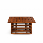 solid wood coffee table handcrafted jodhpur honey finish rustic woods