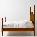 sheesham wood king poster bed traditional rajasthani design rustic woods