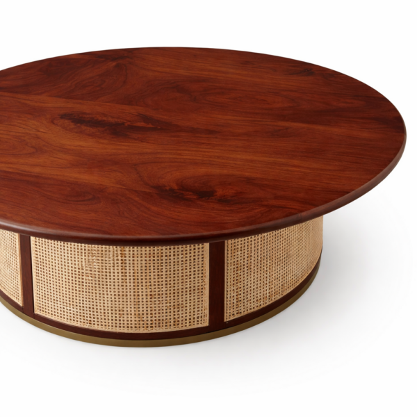 solid wood round coffee table specifications 100cm diameter 42cm height rustic woods